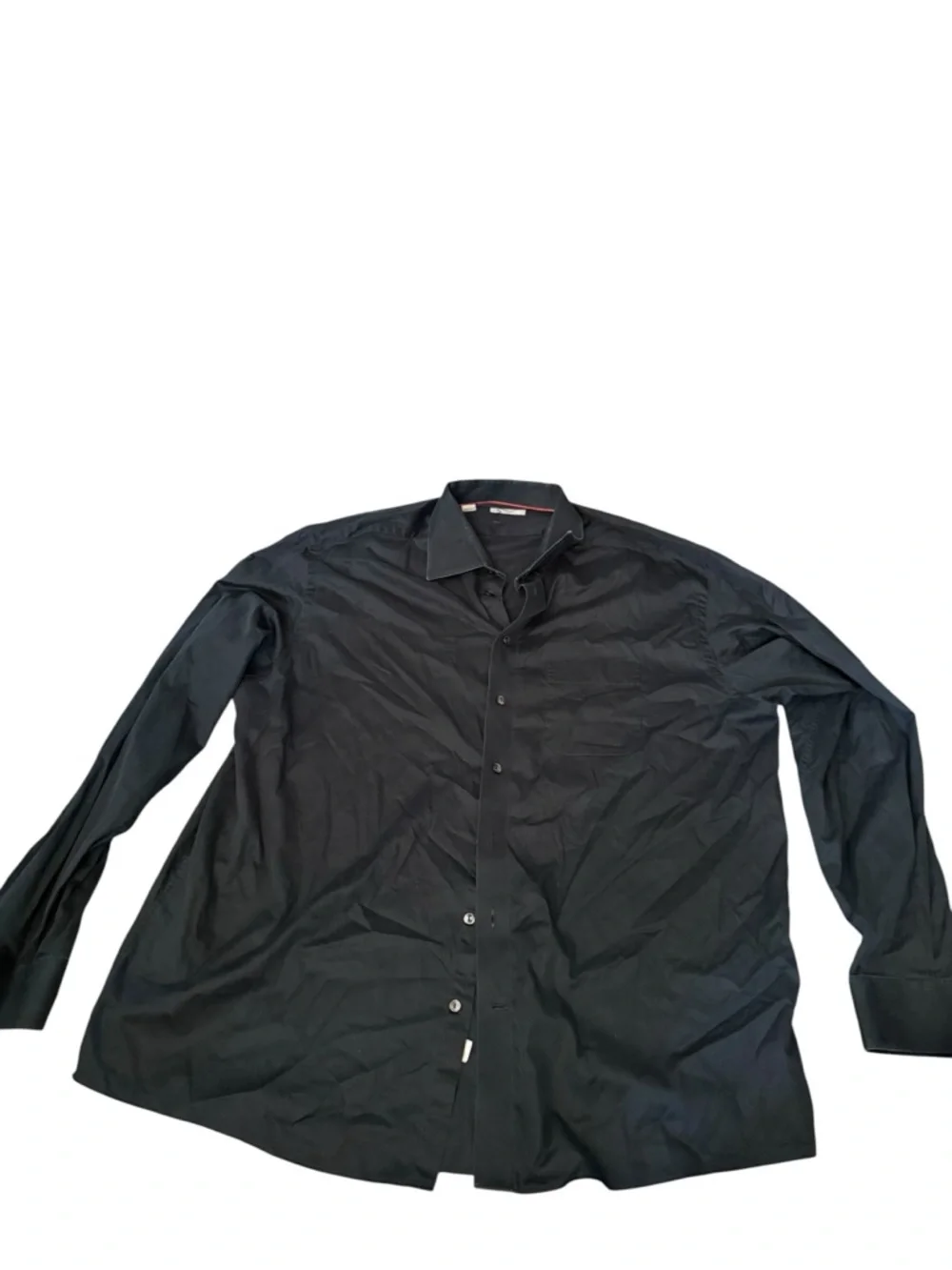 Eton Neiman Marcus Men's Black Dress Shirt